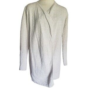 J. Jill Pure Cardigan Off White Women’s XS Lagenlook Comfy Minimalisic Sweater